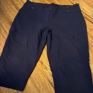Women's Navy Chino Shorts (Bin C)